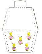 My heart belongs to Jesus No Sew Template pouch activity 